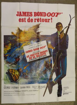james bond 007 est de retour french movie poster