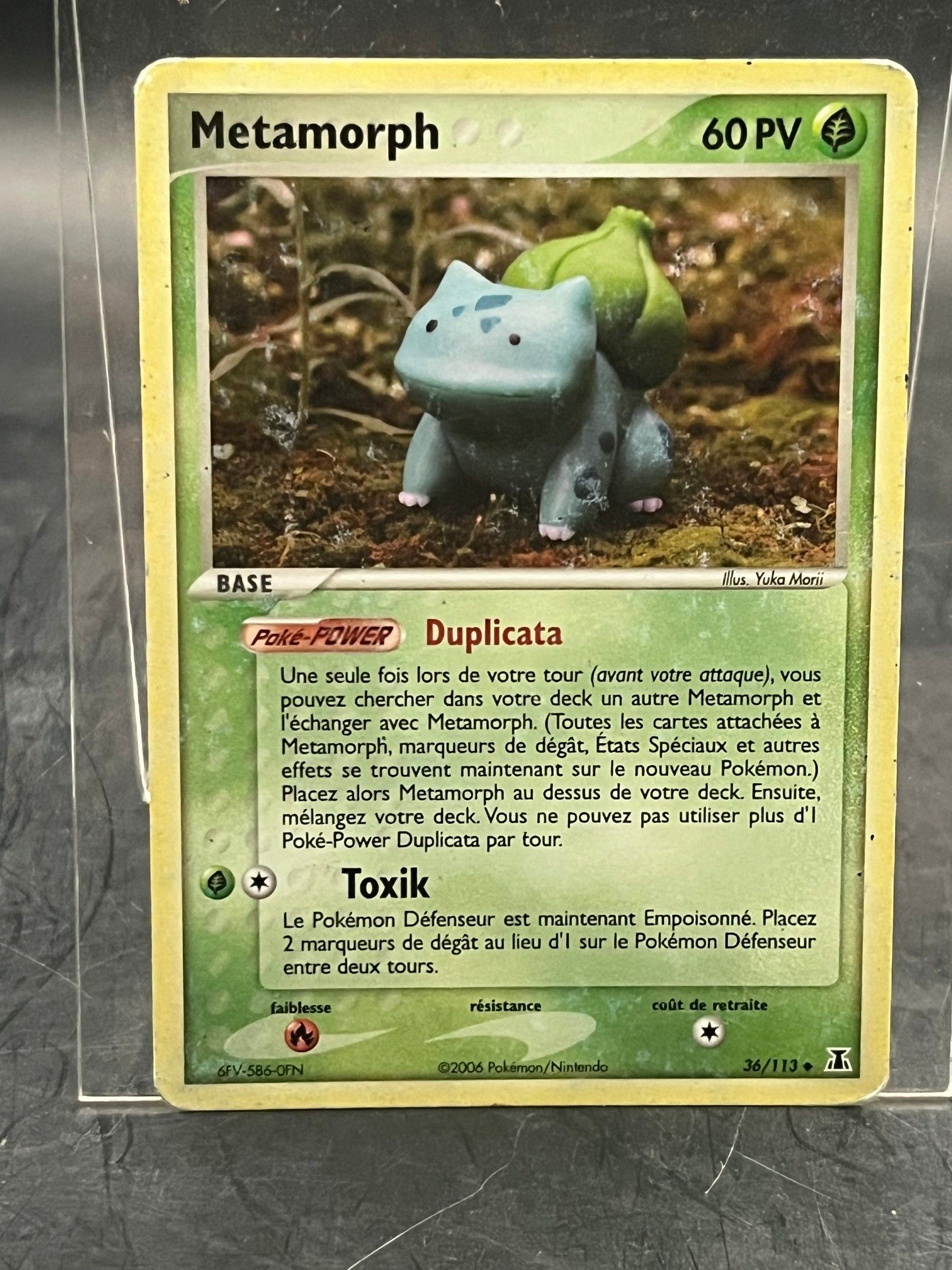 Métamorph bulbizarre ex espèces delta 38/113