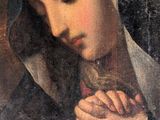 an image of a painting of a woman holding a cat