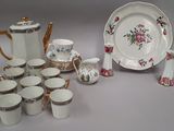 many different types of tea and coffee cups and saucers