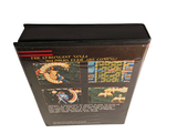a black box with a picture of a space station on it