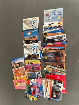 Lot de télécartes