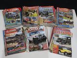 beaucoup de magazines posés sur la table