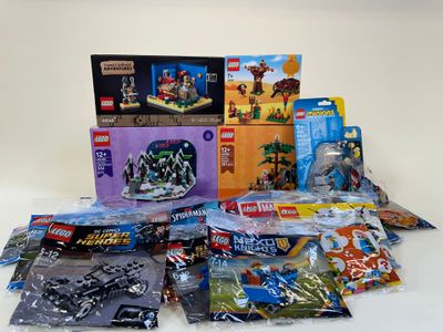 beaucoup de Lego qui traînent sur la table