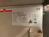 a picture of a sign on a machine that is not working