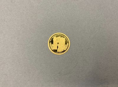une image représentant une pièce d'or sur laquelle figure le portrait d'une femme