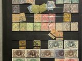 a picture of a book with stamps on it