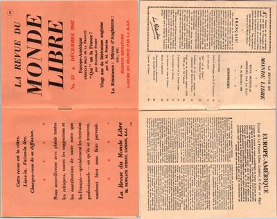 two pages of a book with a picture of a woman on it