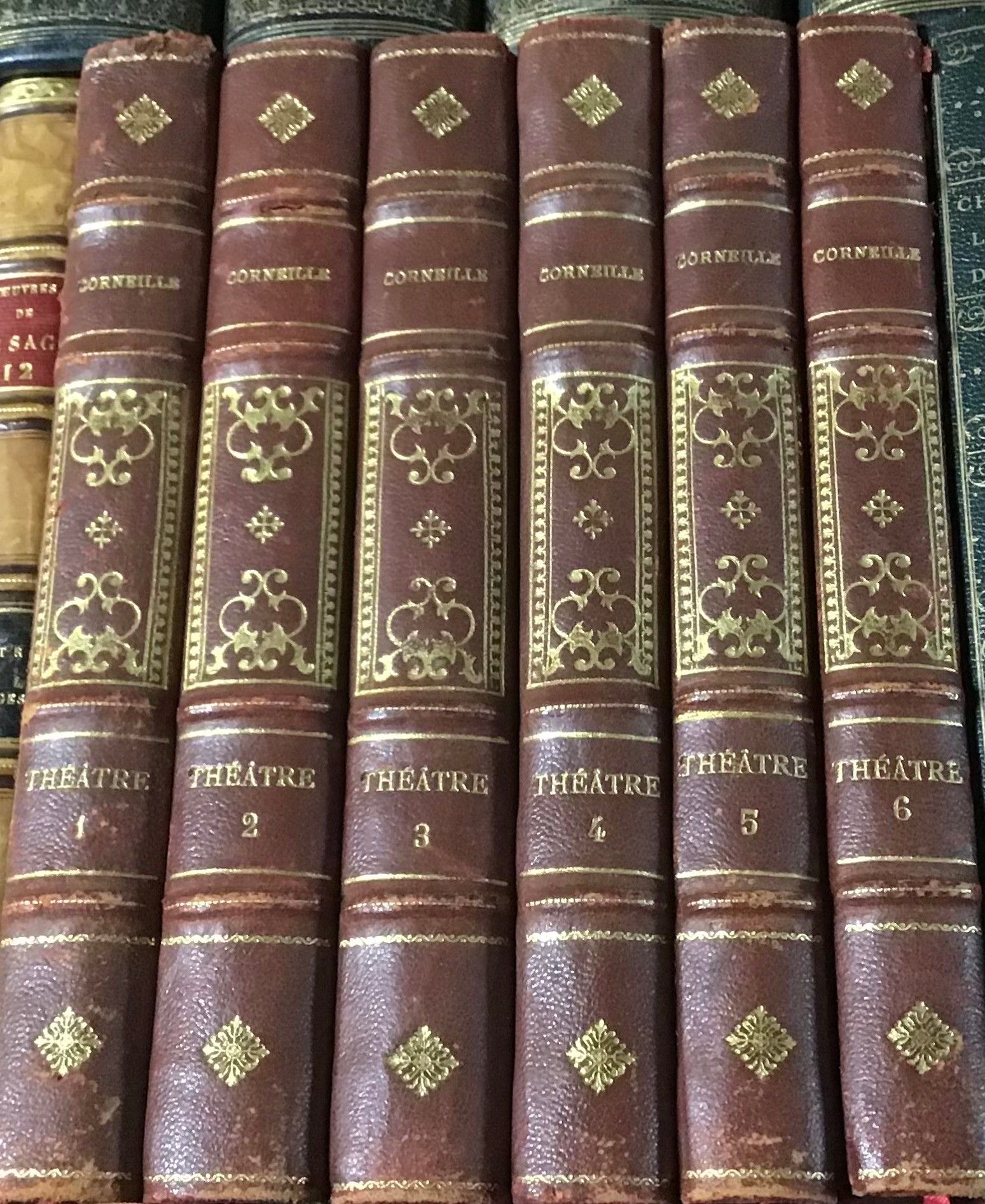 Théâtre complet de corneille Albin michel 6 volumes Bel état