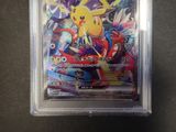 a close up of a pokemon card in a plastic case