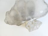 a large piece of ice sitting on top of a table