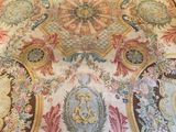 an image of a very large rug with a lot of different colors
