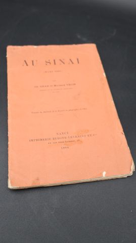 Ch. GRAD et Maurice VELIN: Au SINAI (mars 1886). Nancy, Berger-Le...