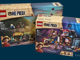 deux coffrets Lego représentant un bateau pirate et un bateau pirate dans une boîte
