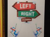 a box of left right dilemma books on display