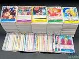 a lot of cards that are stacked on top of each other