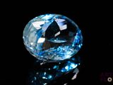 an image of a blue diamond on a black surface