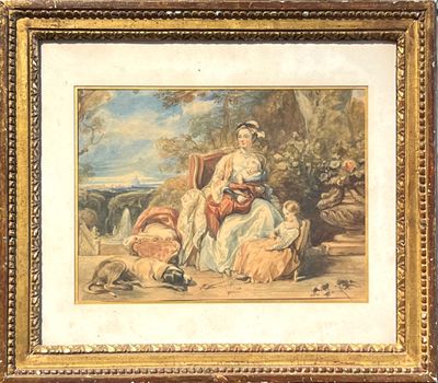 Camille Joseph Etienne ROCOPLAN, dit Camille ROQUEPLAN (Mall…