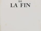 the cover of the book les mots de la fin by claude aveline