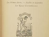 an old book with a picture of a man on it