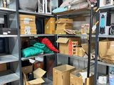 a room with a lot of boxes and boxes on the shelves