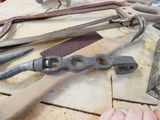 many different types of tools on a table