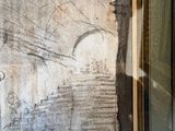 a picture of a painting on the wall of a building