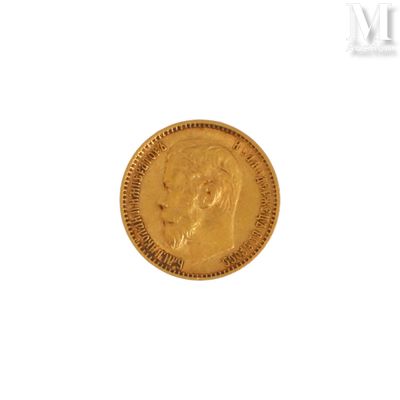 une image d'une pièce d'or sur fond blanc