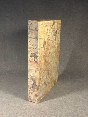 a book that is sitting on top of a table