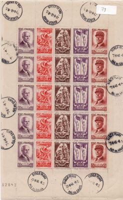 a close up of a piece of paper with stamps on it