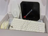 a box with a keyboard and mouse inside of it