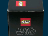 a black box with a lego star wars logo on it