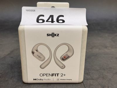 ECOUTEURS SHOKZ OPENFIT 2+  SILVER  810173482431  EXPEDITION POSSIBLE  - Photo 1