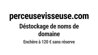 Nom de domaine perceusevisseuse.