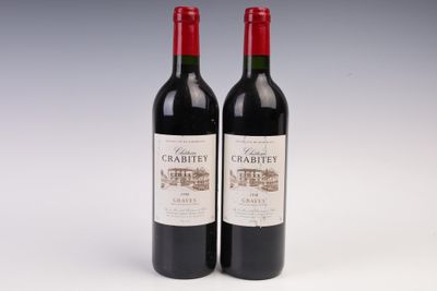 deux bouteilles de vin rouge posées l'une à côté de l'autre sur une table