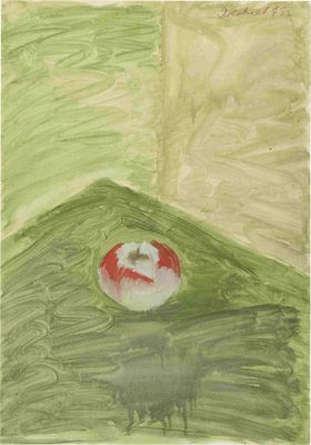VLADIMIR YAKOVLEV (1934–1998) Apple (on a Green Background)
