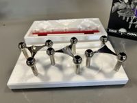 able. NAGEL - Variante S 22 , Trois bougeoirs de table en mé… (photo 5)