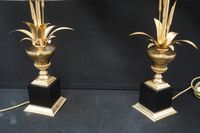 2 jolies lampes de table de style Hollywood Regency « mid-ce… (photo 2)