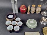 a lot of items that are sitting on a table