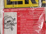 a picture of a sticker on a refrigerator door that has a sticker on it