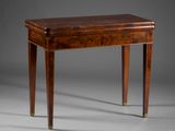 a george iii mahogany card table