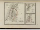 an old map of palestine and palestine in the middle of the 20th century