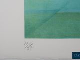 an image of a picture of a painting of a green field