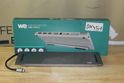 DH451//Station d accueil 11 ports USB Type C We Gris//test d… - Photo 1