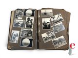 un livre ouvert sur lequel figurent plein d'images