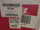 a red box with a barcode on it and a barcode on the side of the box
