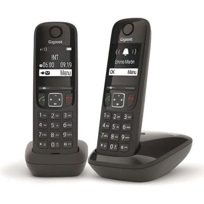 289 / Téléphone sans fil - GIGASET - AS690 Duo - Blanc…