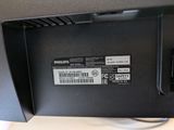 a close up of the back of a computer monitor