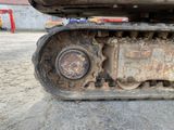 an image of a close up view of the front end of a bulldozer