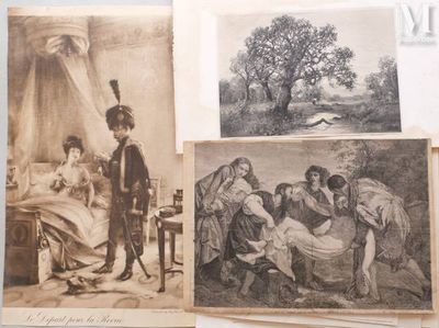 several old pictures of people and a baby in a bed